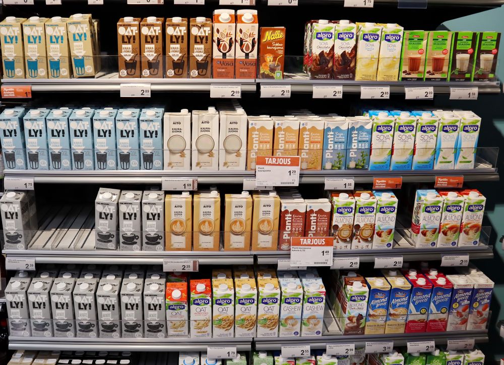 plant-based milk alternatives